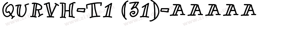 QURVH-T1 (31)字体转换